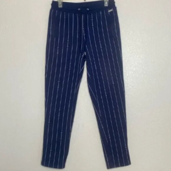 SCOTCH & SODA Amsterdams Blauw Navy Logo Joggers Size S - Picture 1 of 10
